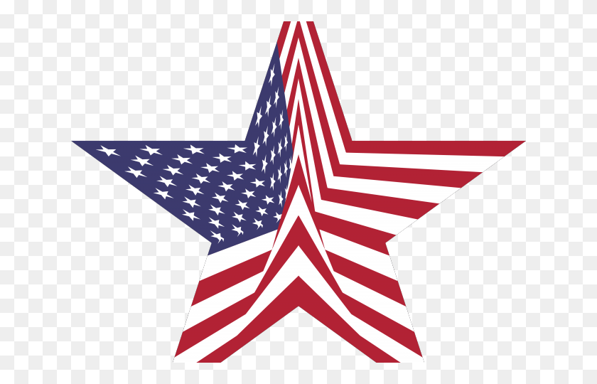 640x480 Патриотический Флаг Клипарт Прирожденный Гражданин Флаг Соединенных Штатов, Символ, Звездный Символ Png Скачать