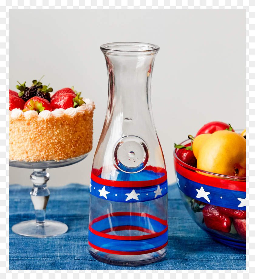 1088x1200 Patriotic Home Dcor Collection Of Wine Glasses Candlesticks Strawberry, Plant, Food, Glass HD PNG Download