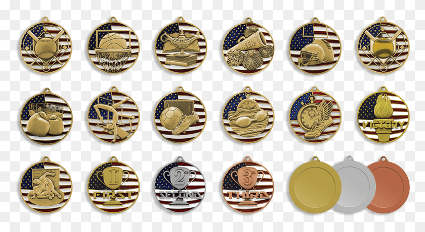 955x490 Patriotic Medals Heart Sprite Sheet, Gold, Wristwatch, Coin HD PNG Download