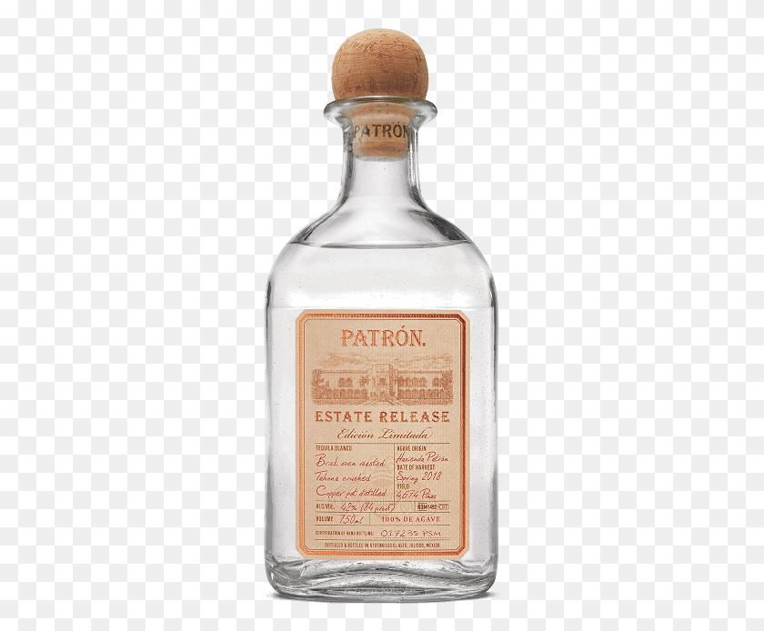 261x634 Patrn Estate Release Tequila Patron Estate Release, Liquor, Alcohol, Beverage HD PNG Download