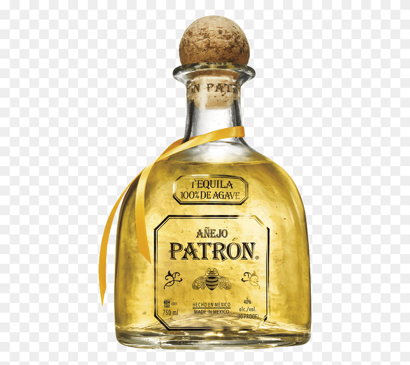 445x687 Patron Anejo, Tequila, Liquor, Alcohol HD PNG Download