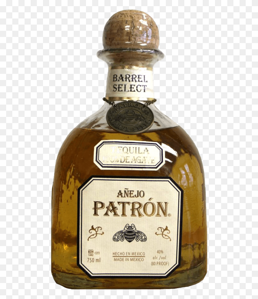 512x912 Patron Barrel Select Anejo Tequila, Liquor, Alcohol, Beverage HD PNG Download