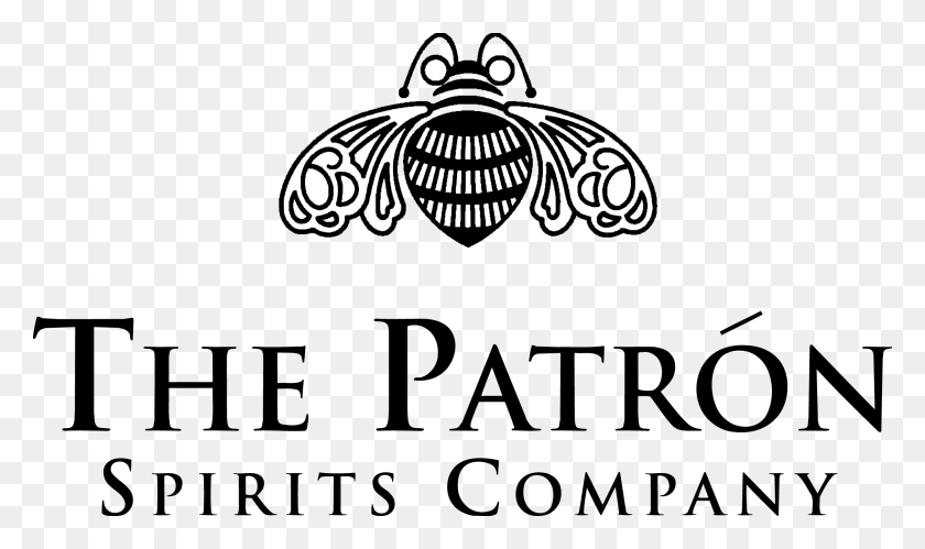 2435x1372 Patron Logo Patron Spirits Company Logo, Text, Doodle Descargar Hd Png