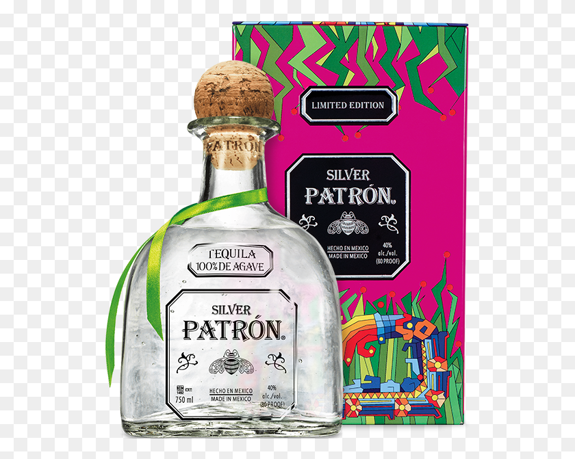 533x611 Descargar Png Patron Silver Limited Edition 2016, Tequila, Licor, Alcohol Hd Png