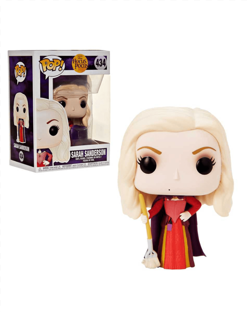 Patt Sanderson Sisters Funko Pop, Person, Face, Head, Toy Sticker PNG