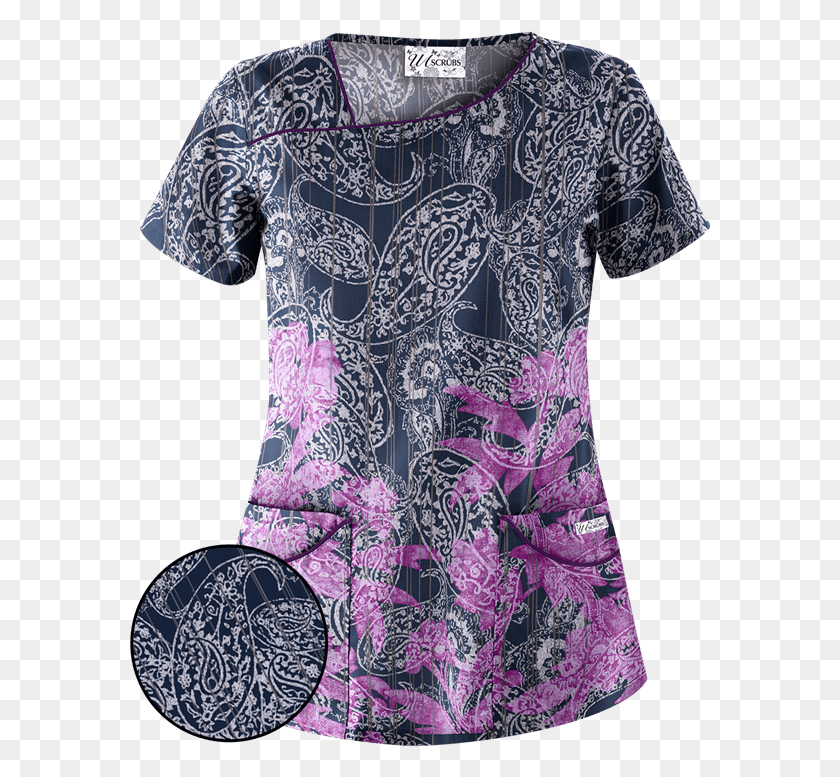 582x717 Pattern, Clothing, Apparel, Paisley HD PNG Download