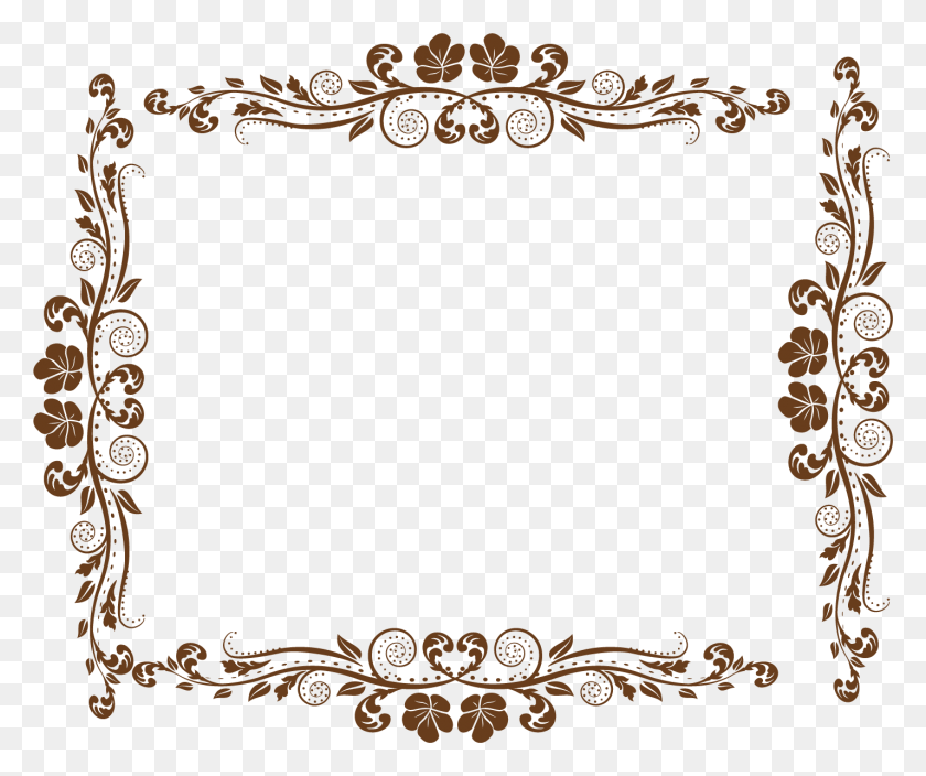 1428x1180 Pattern Border Transparent Picture Hoa Dy Leo Vector, Graphics, Floral Design HD PNG Download