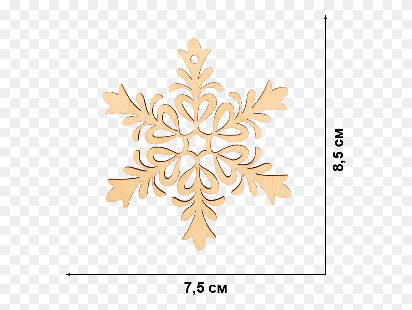 571x572 Pattern Silhouette Snowflake Free Hq Clipart Motif, Floral Design, Graphics HD PNG Download