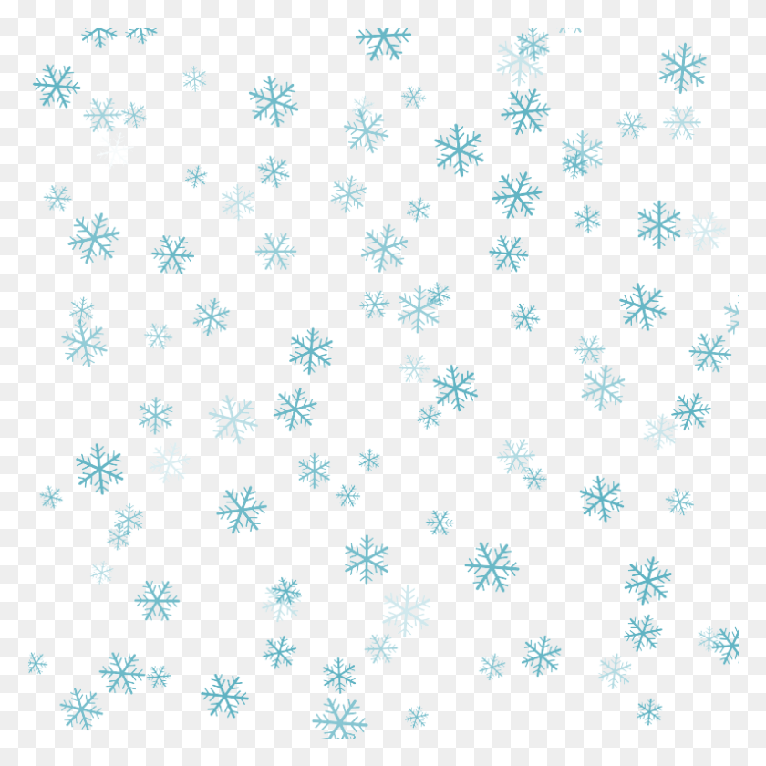 793x793 Pattern Transprent Blue Snowflake Background, Rug HD PNG Download