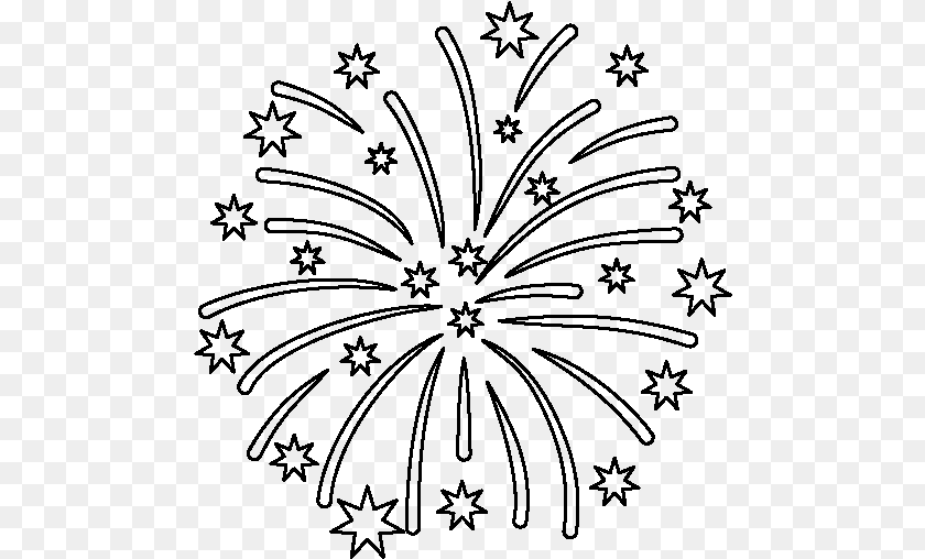 Pattern Use The Printable Fireworks Printable, Gray Transparent PNG