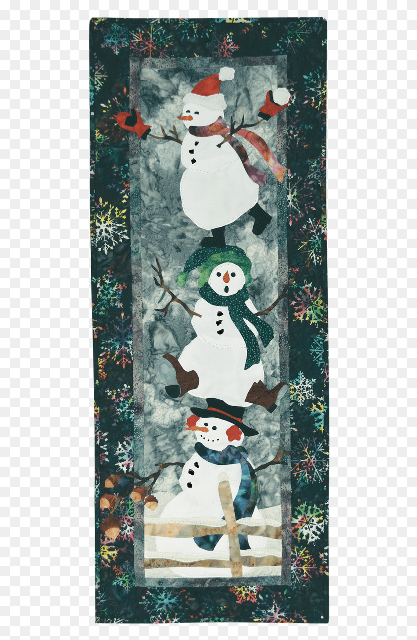 490x1228 Patternmaking Spirits Bright Christmas By Mckenna Cartoon, Nature, Outdoors, Snow Descargar Hd Png