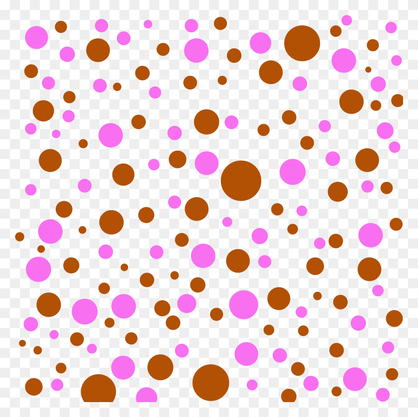 3385x3381 Patterns Brown Pink Polka Dots 1212724 Fondo De Circulos, Texture, Polka Dot, Rug HD PNG Download