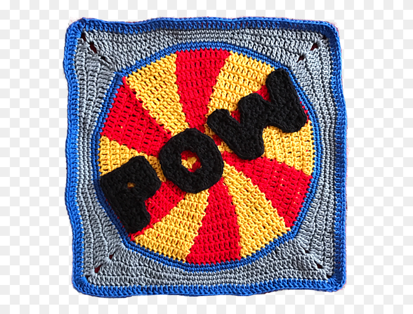 589x579 Patterns Gt The Crochet Crowd Circle, Подушка, Подушка, Коврик Png Скачать