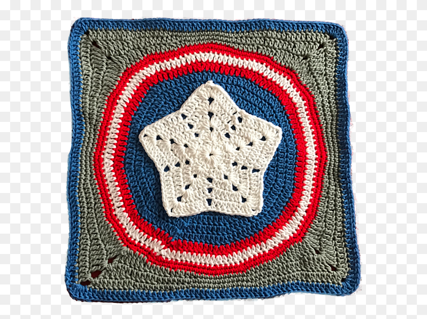 589x568 Patterns Gt The Crochet Crowd Woolen, Подушка, Коврик, Подушка Hd Png Скачать