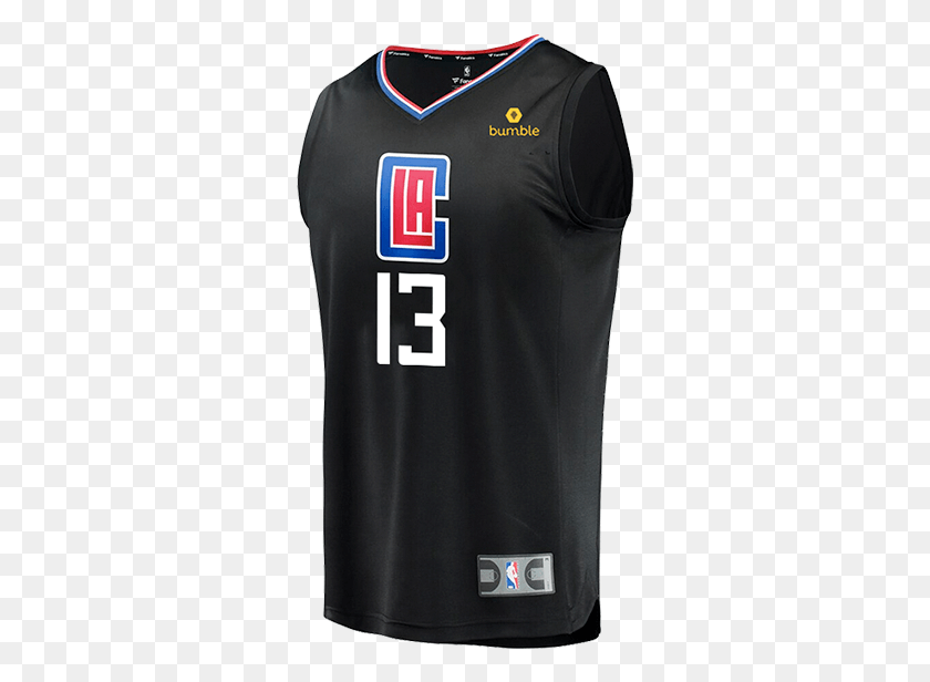 305x556 Descargar Png / Paul George Jersey Clippers, Ropa, Camiseta, Camiseta Hd Png