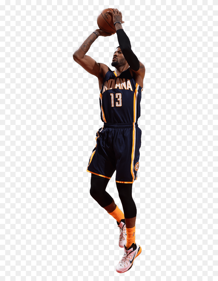 281x1019 Paul George Paul George, Person, Human, Clothing HD PNG Download