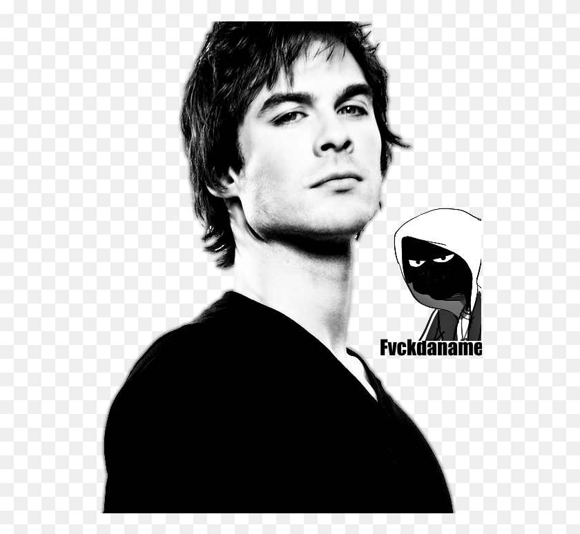 556x714 Paul Wesley And Ian Somerhalder 2017 Tvd Stephen Damon, Person, Human, Face HD PNG Download