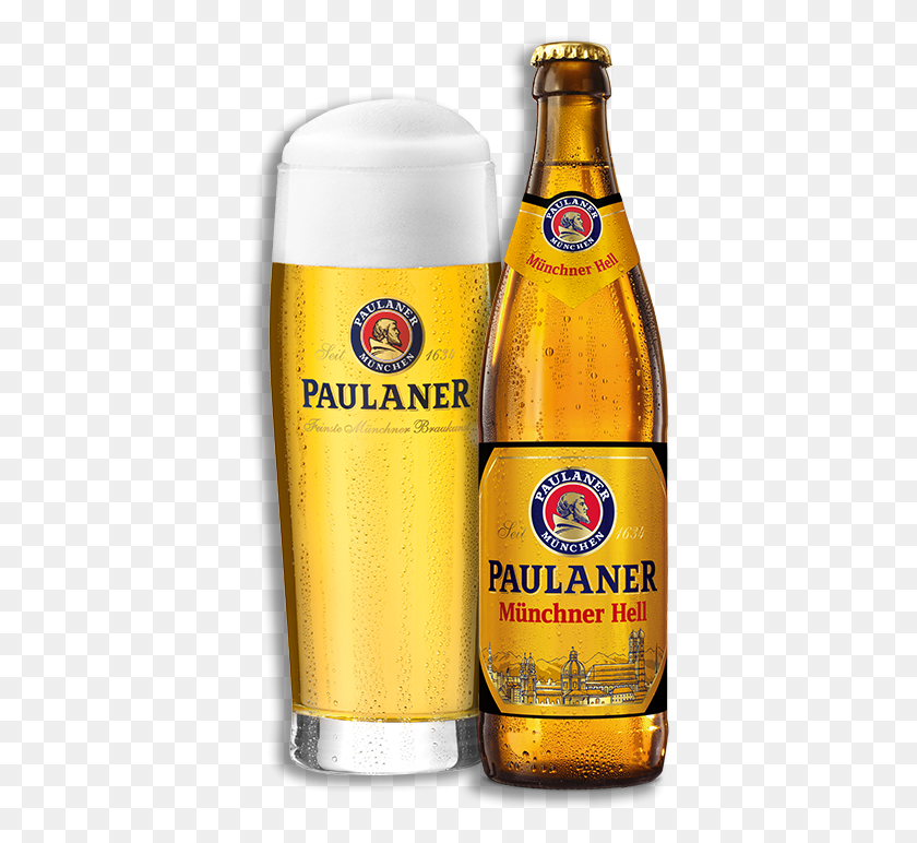 390x712 Descargar Png / Paulaner Mnchner Hell, Cerveza, Alcohol, Bebidas Hd Png