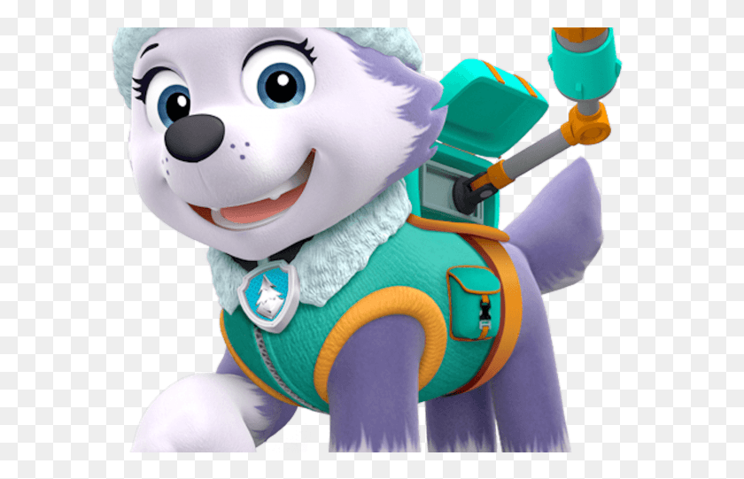 589x481 Paw Clipart Paw Patrol Everest Paw Patrol Costume Diy, Toy, Mascot, Plush HD PNG Download