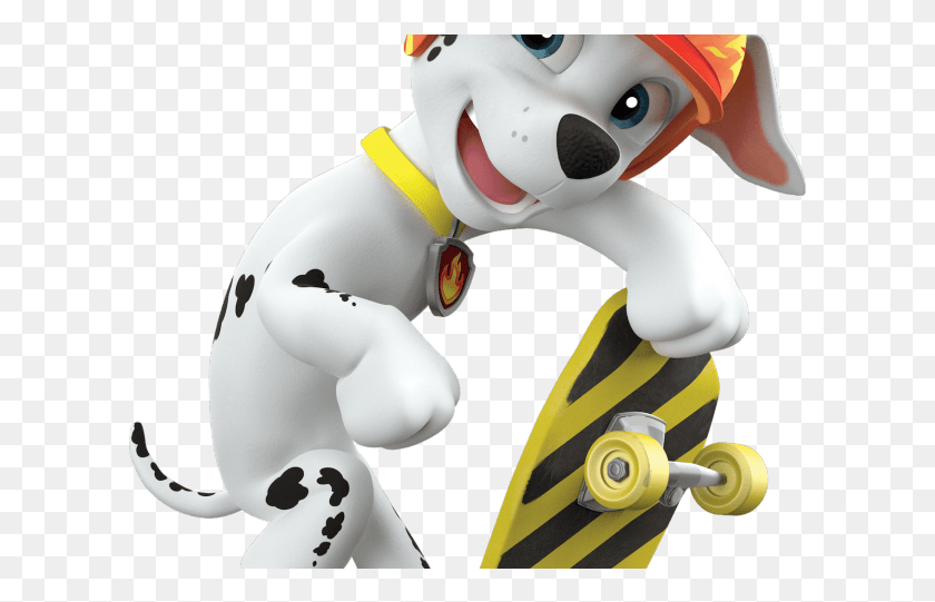 610x481 Paw Clipart Paw Patrol Skate Patrulha Canina, Toy, Snowman, Winter HD PNG Download