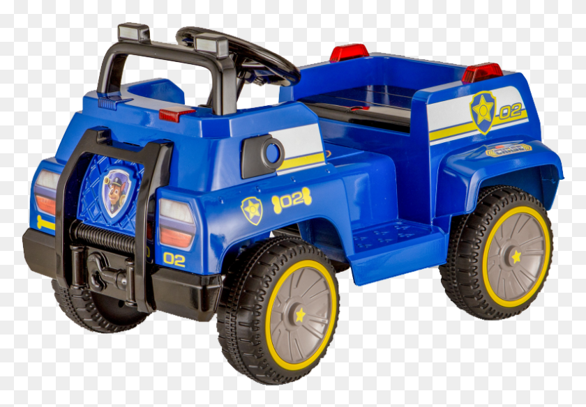 793x533 Paw Patrol Chase Toddler Ride On Chase Paw Patrol Power Wheel, Vehicle, Transportation, Machine HD PNG Download