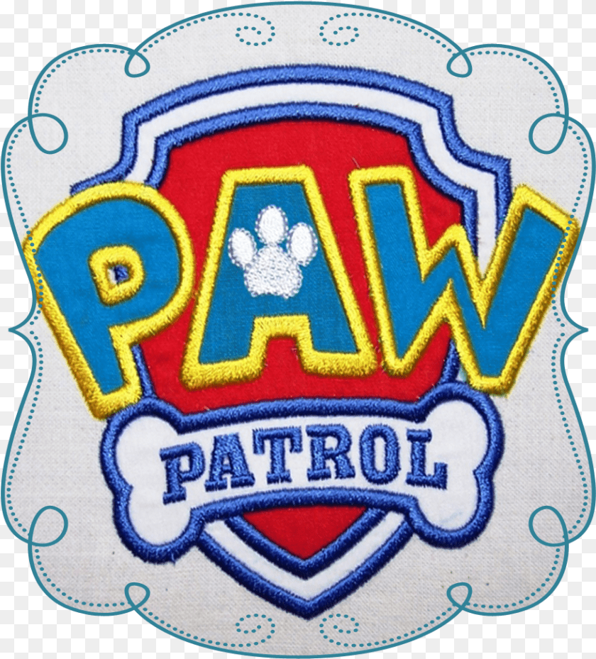 Paw Patrol Logo Paw Patrol Vector, Badge, Birthday Cake, Cake, Cream Clipart PNG