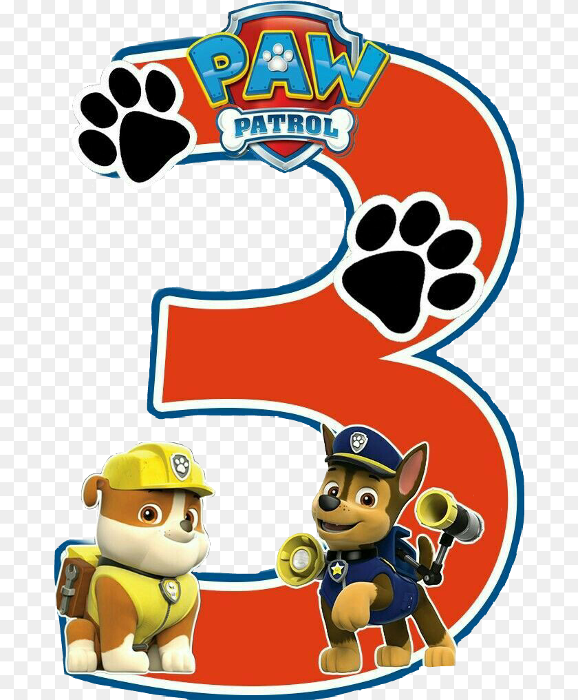 684x1016 Paw Patrol Number, Baby, Person, Face, Head PNG