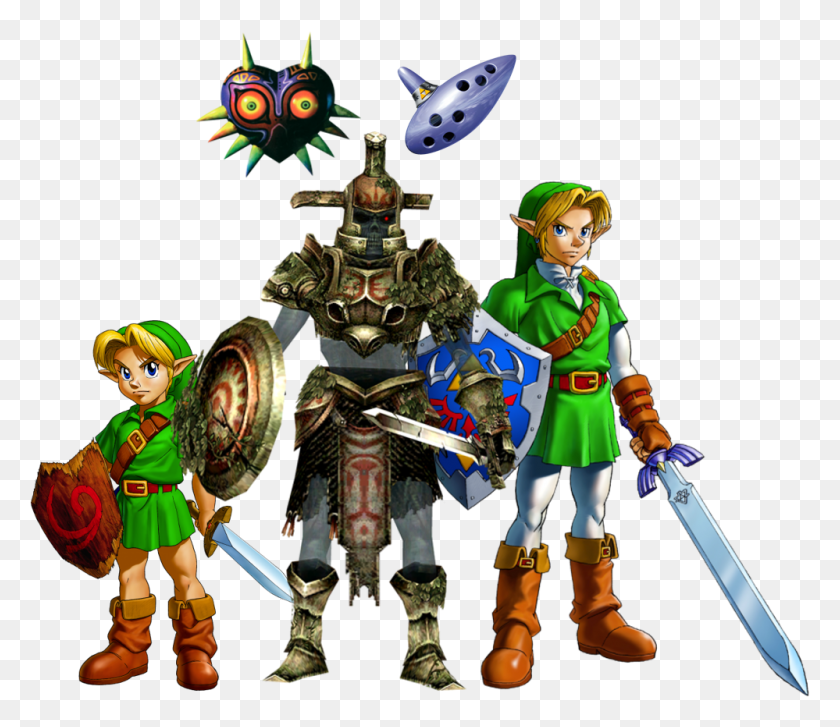999x855 Descargar Png / Paw Strikes Again Ocarina Of Time Link, Legend Of Zelda, Persona Hd Png