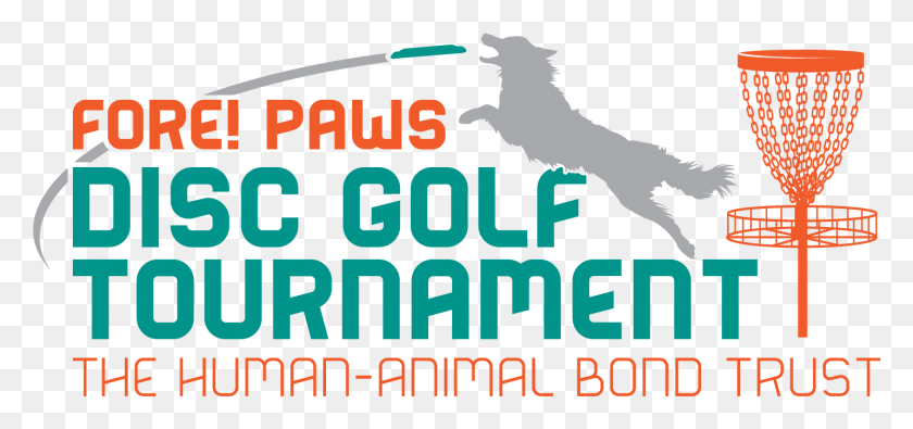 1433x616 Paws Disc Golf Tournament Graphic Design, Text, Alphabet, Crowd HD PNG Download
