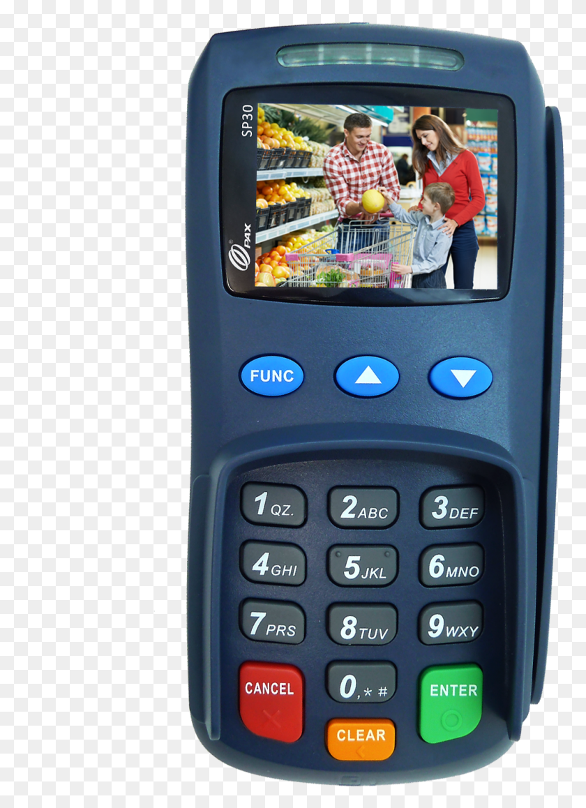 999x1407 Pax Sp30 Integrated Pinpad Sp30 Pax, Мобильный Телефон, Телефон, Электроника Png Скачать