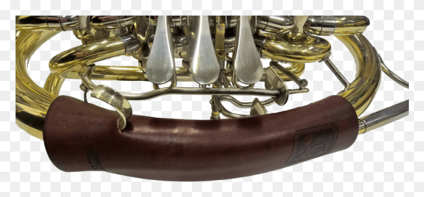1001x424 Paxman Guard On Horn Кожаные Изделия Из Французского Рожка, Музыкальный Инструмент, Медная Секция, Стекло Png Скачать