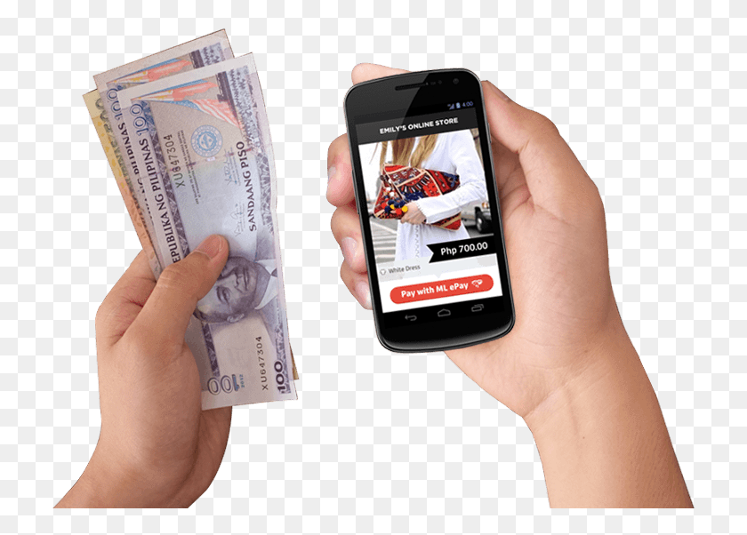 724x542 Pay With Cash At Any M Lhuillier Branch Iphone, Mobile Phone, Phone, Electronics HD PNG Download
