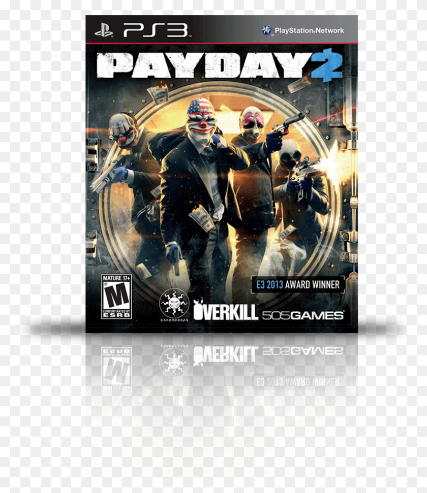 818x956 Payday 2 Png