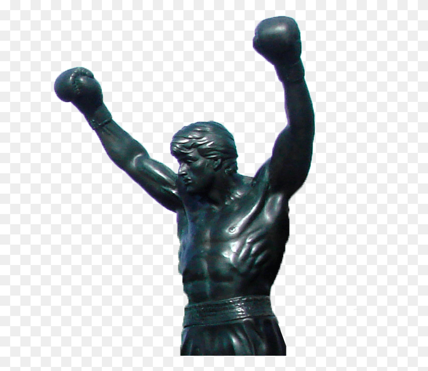 629x668 Payment Information Rocky Statue In Philadelphia, Sculpture, Person HD PNG Download