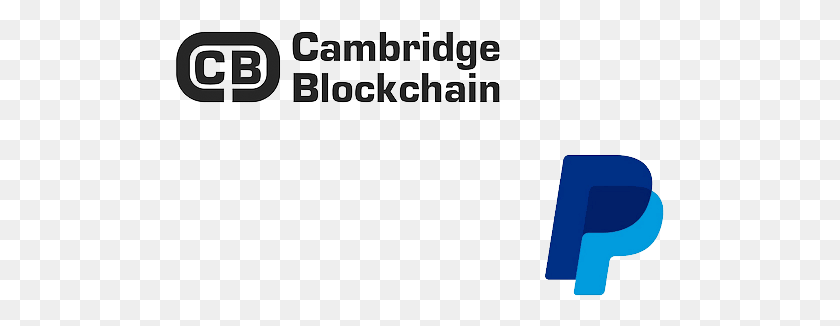 489x266 Paypal Инвестирует В Cambridge Blockchain Paypal, Текст, Алфавит Hd Png Скачать