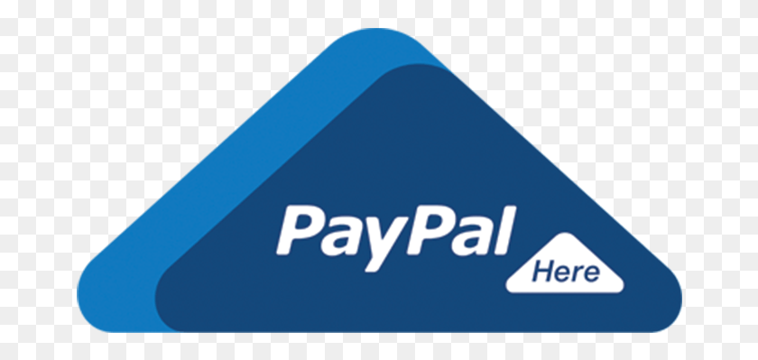 672x339 Paypal Paypal Here Logo Transparent, Word, Text, Triangle HD PNG Download