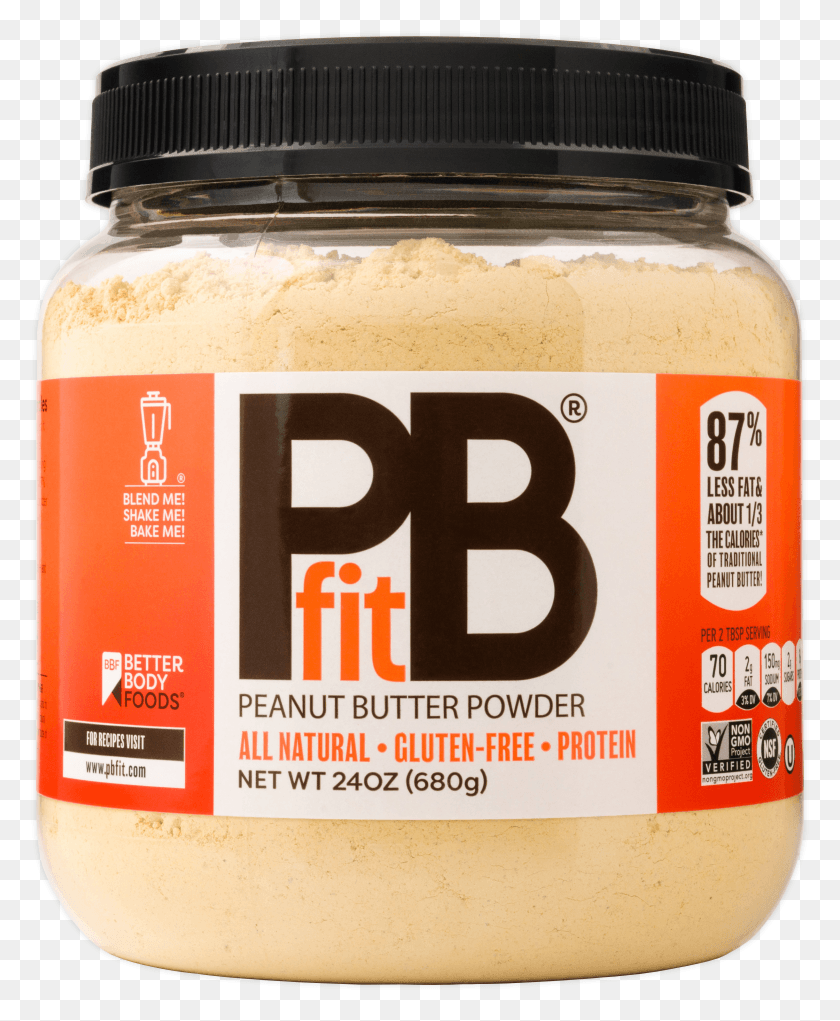 3220x3968 Pbfit Peanut Butter Powder 24 Oz Pbfit Peanut Butter Powder HD PNG Download
