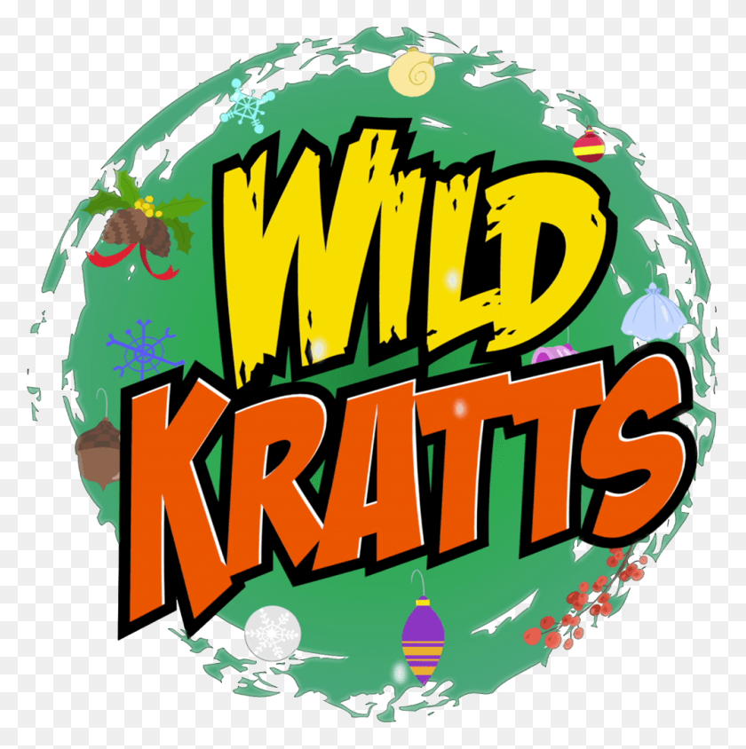 1000x1006 Pbs Kids Wild Kratts Рождественский Логотип, Плакат, Реклама, Флаер Png Скачать