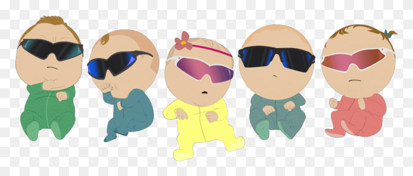 904x347 Pc Baby South Park, Sunglasses, Accessories, Accessory HD PNG Download