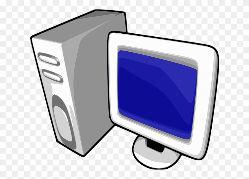640x546 Pc Clipart Windows Computer Copyright Free Images Computer, Electronics, Pc, Desktop HD PNG Download