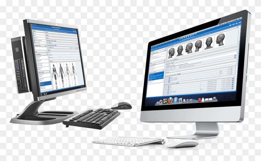 1196x703 Pc Mac Aquarsoftware, Computer Keyboard, Computer Hardware, Keyboard HD PNG Download