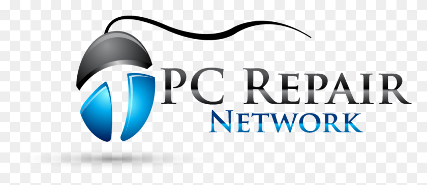 1016x396 Pc Repair Network Pc Repairs Logo, Word, Sphere, Text HD PNG Download