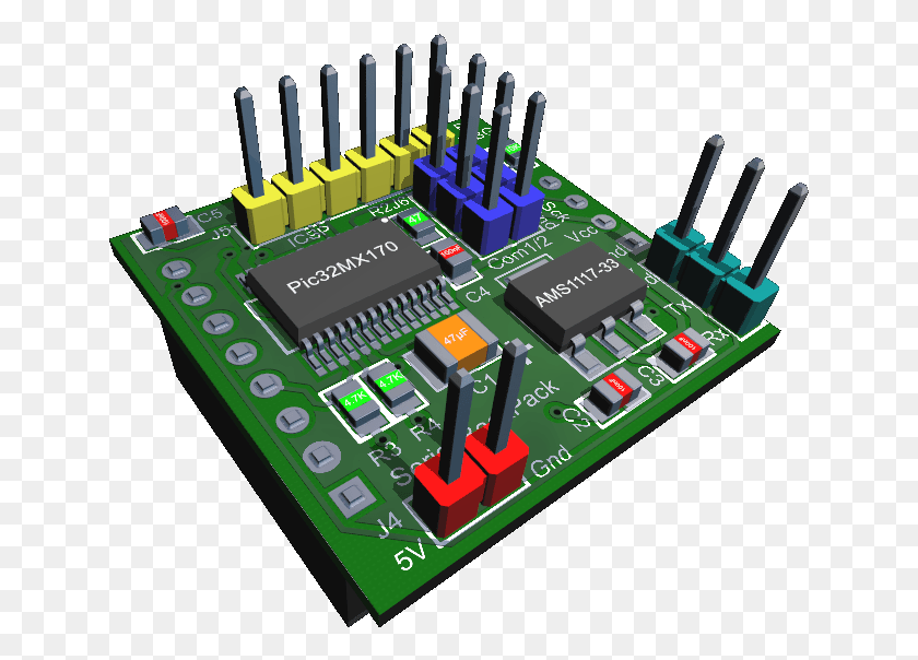 641x544 Pcb Design Componente Electrónico, Electrónica, Hardware, Chip Electrónico Hd Png