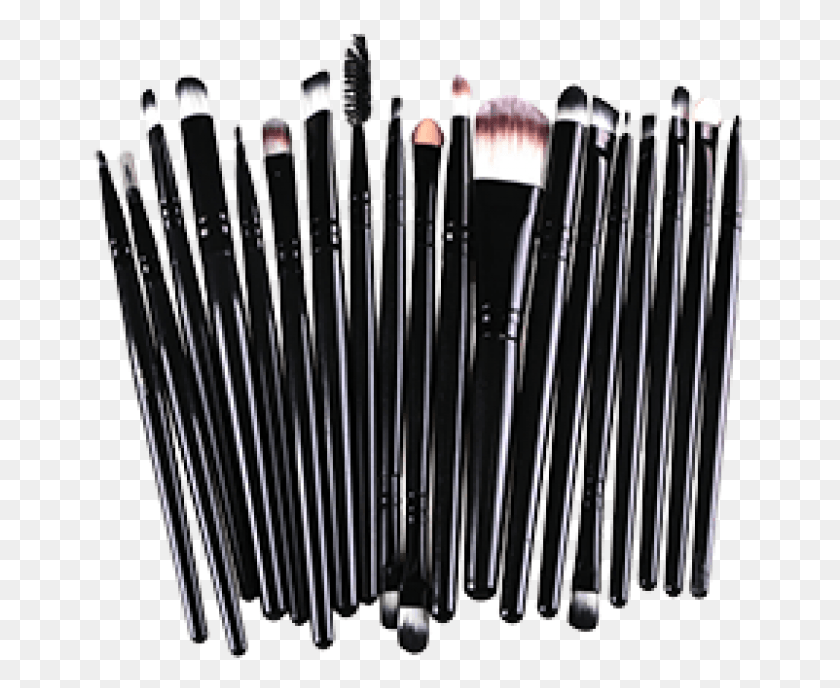 656x628 Pcs Professional Makeup Brush Set, Tool, Toothbrush HD PNG Download