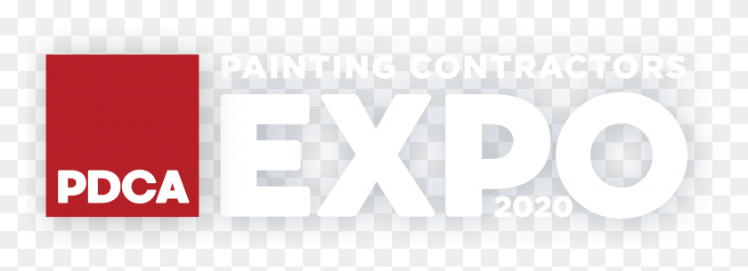 2560x806 Pdca Expo 2020 Logofull White Shadow Parallel, Vehicle, Transportation, License Plate HD PNG Download