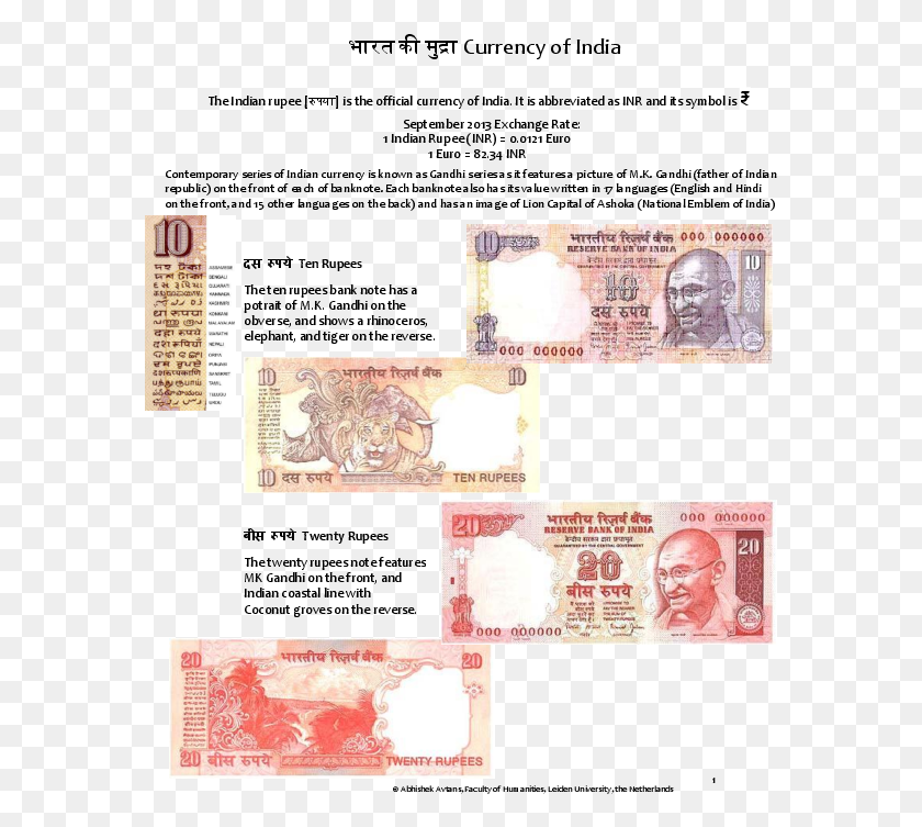 577x693 Pdf 20 Рупий Банкноты, Текст, Человек, Человек Hd Png Скачать
