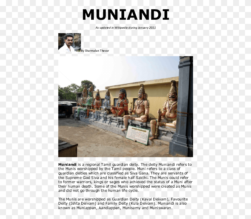 452x673 Pdf 7 Muneeswaran, Person, Human, Monastery HD PNG Download