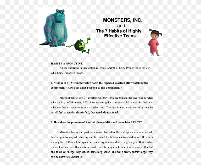 523x631 Pdf Boo From Monsters Inc, Chicken, Fowl, Bird HD PNG Download