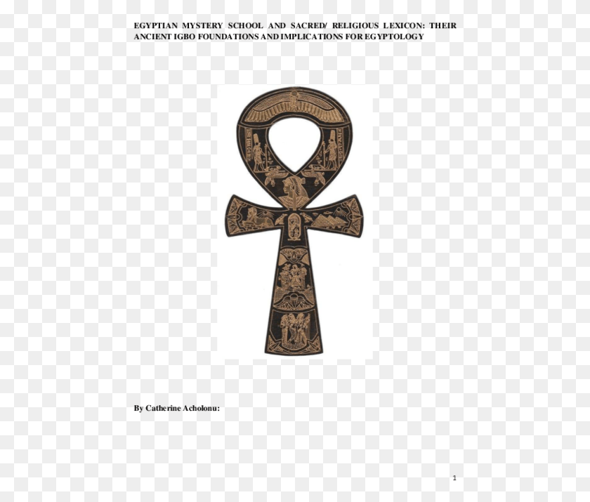 462x655 Pdf Egyptian Ankh Symbol, Cross, Text, Number HD PNG Download