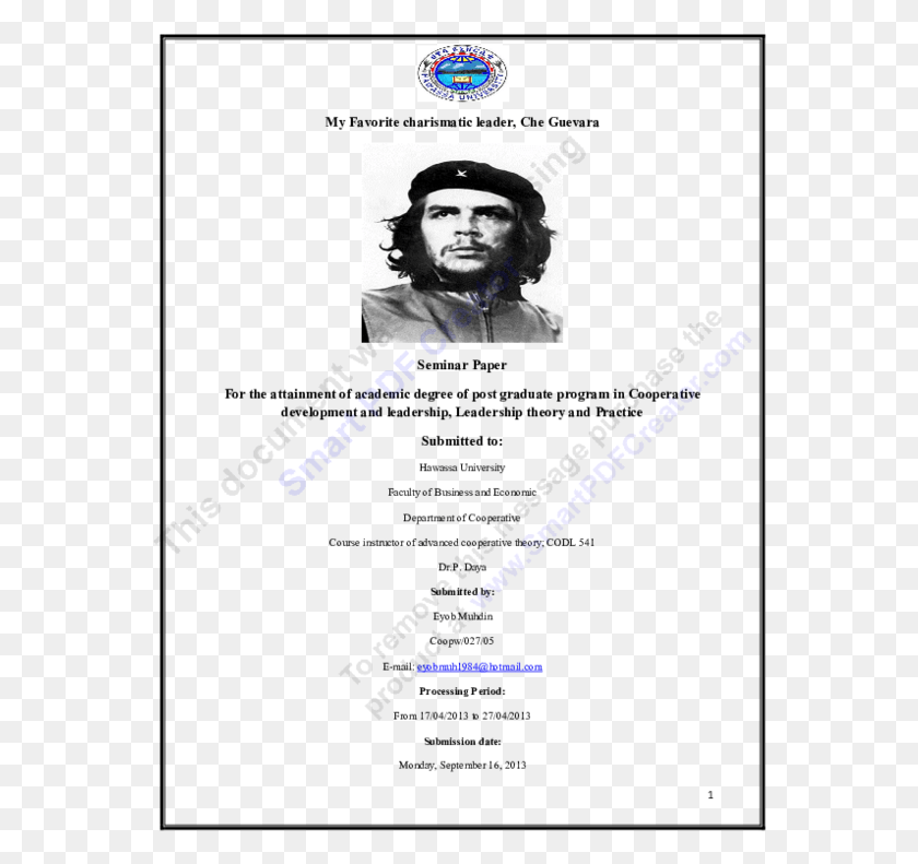 562x731 Pdf Ernesto Che Guevara, Face, Person, Human HD PNG Download
